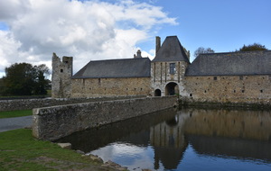 l'entrée de Château de Gratot