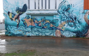 Quelques graffitis : l'art urbain
