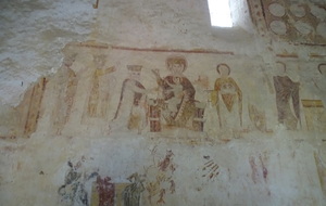 Fresques de l'église d'Asnières sur vègre