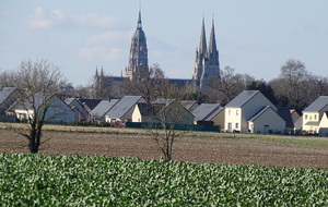 Clochers de la Cathédrale de Bayeux