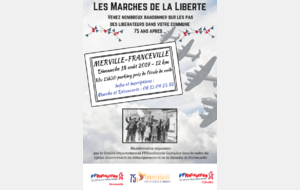 Marche de la Liberté à Merville-Franceville